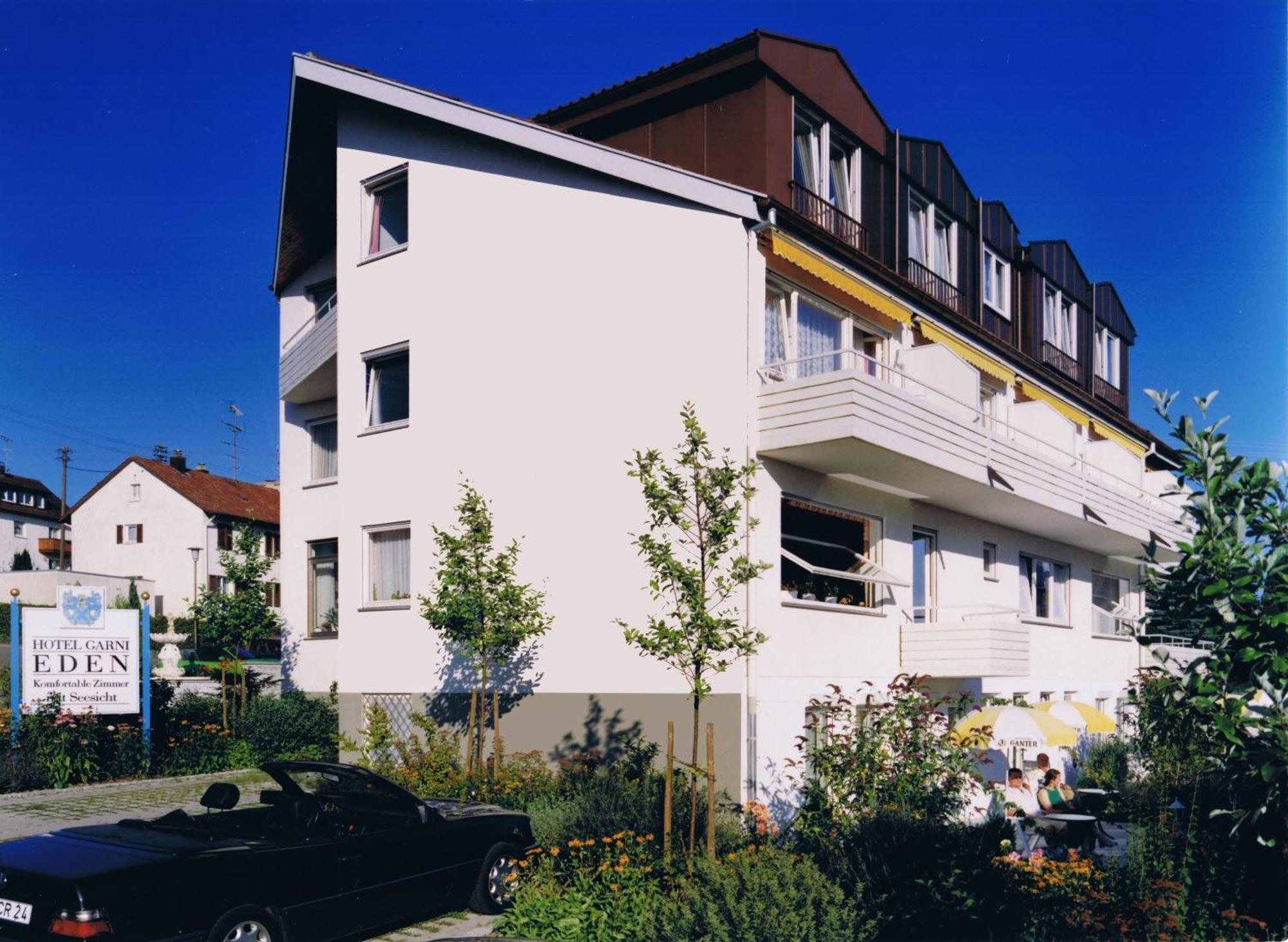 Hotel Garni Eden Meersburg Bagian luar foto